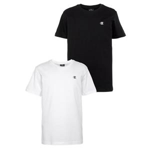 Champion T-shirt Basic 2pack Crew-Neck - voor kinderen (set, 2-delig)