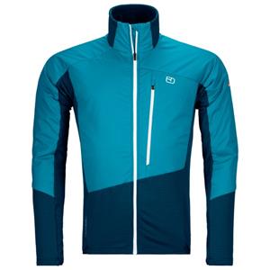 Ortovox  Westalpen Swisswool Hybrid Jacket, blauw/turkoois