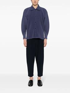 hommeplisséisseymiyake Homme Plissé Issey Miyake Plooibroek met toelopende pijpen - Blauw