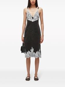 3.1philliplim 3.1 Phillip Lim Jurk met kant - Zwart