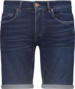 No Excess Denim Short Donkerblauw