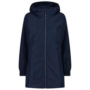 CMP  Women's Parka Fix Hood - Lange jas, blauw