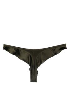 maisonclose Maison Close Satijnen slip - Groen