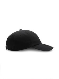 Burberry Honkbalpet met Equestrian Knight patch - Zwart