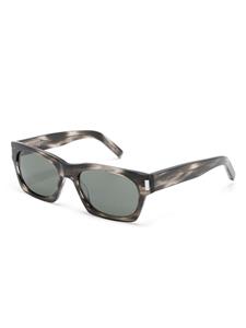 saintlaurenteyewear Saint Laurent Eyewear Zonnebril met rechthoekig montuur - Bruin