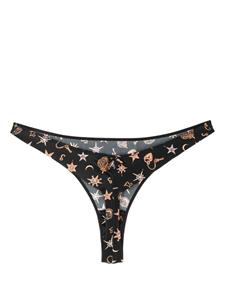 fleurdumal Fleur Du Mal Luxe string - Zwart