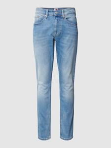 Tommy Jeans Slim fit jeans met riemlussen, model 'AUSTIN'