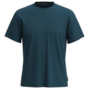 Smartwool - Perfect Crew Tee - Merinoshirt, blauw