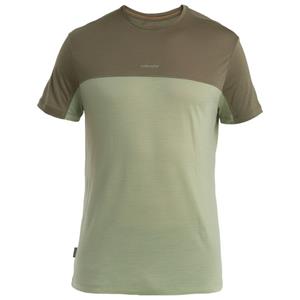 Icebreaker  Merino 125 Cool-Lite Sphere III S/S CB - Merinoshirt, olijfgroen