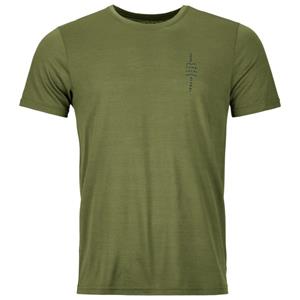 Ortovox - 150 Cool Climb Local T-Shirt - Merinoshirt, olijfgroen