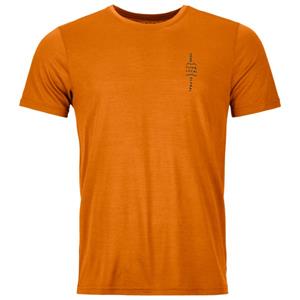 Ortovox - 150 Cool Climb Local T-Shirt - Merinoshirt, oranje
