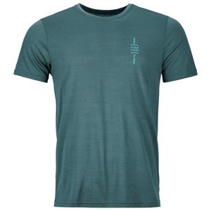Ortovox - 150 Cool Climb Local T-Shirt - Merinoshirt, turkoois