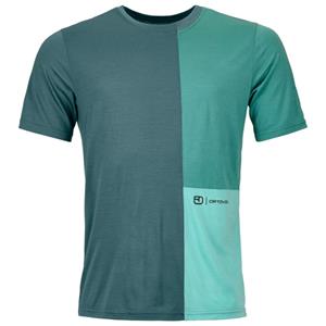 Ortovox - 150 Cool Crack T-Shirt - Merinoshirt, grijs