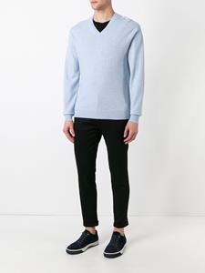 N.Peal Mock Neck sweater - Blauw