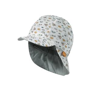 Sterntaler Omkeerbare peaked cap regenboog steengroen
