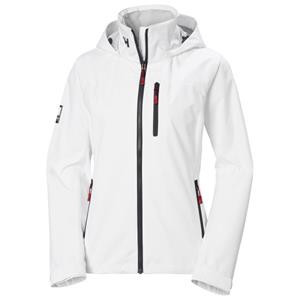 Helly Hansen  Women's Crew Hooded Jacket 2.0 - Regenjas, wit