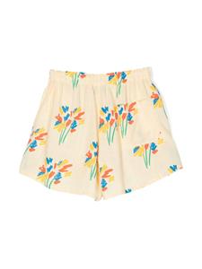 bobochoses Bobo Choses Shorts met bloemenprint - Geel