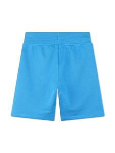 HUGO KIDS Trainingsshorts met logoprint - Blauw