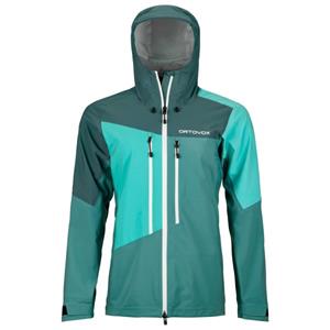 Ortovox  Women's Westalpen 3L Jacket - Regenjas, turkoois