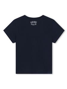 kenzokids Kenzo Kids T-shirt met logoprint - Blauw