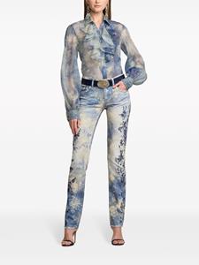 Ralph Lauren Collection Dylon zijden blouse - Blauw