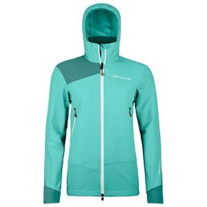 Ortovox - Women's Pala Hooded Jacket - Softshelljack, turkoois