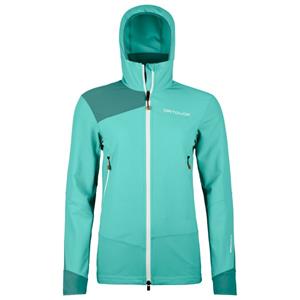 Ortovox  Women's Pala Hooded Jacket - Softshelljack, turkoois