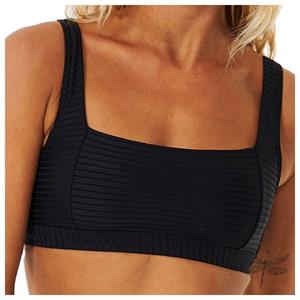 Rip Curl - Women's Premium Surf Crop - Bikinitop, zwart