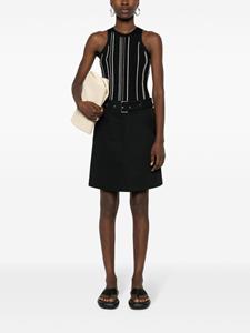 TOTEME Twill rok - Zwart