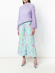 christiandiorpre-owned Christian Dior Pre-Owned 2000s Ice Cream flared broek - Blauw