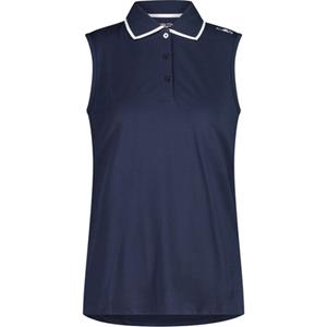 CMP - Women's Polo Sleeveless - Poloshirt, blauw