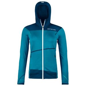 Ortovox - Women's Fleece Light Hoody - Fleecevest, blauw/turkoois
