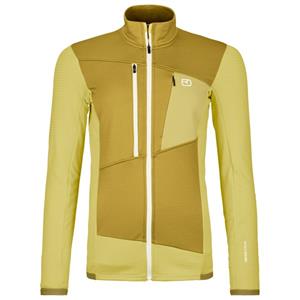 Ortovox - Women's Fleece Grid Jacket - Fleecevest, geel