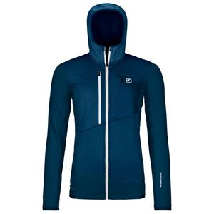 Ortovox - Women's Fleece Grid Hoody - Fleecevest, blauw