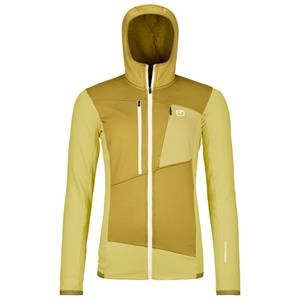 Ortovox  Women's Fleece Grid Hoody - Fleecevest, geel