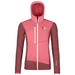 Ortovox  Women's Fleece Grid Hoody - Fleecevest, roze