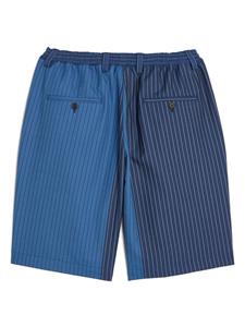 Marni Gestreepte bermuda shorts - Blauw