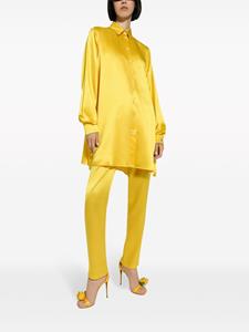 dolce&gabbana Dolce & Gabbana Satijn-zijden blouse - Geel
