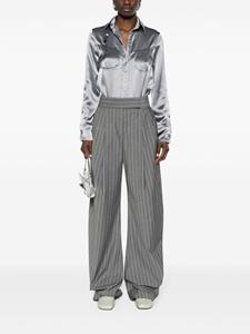 sineado'dwyer Sinead O'Dwyer Pyjamashirt van satijn - Grijs