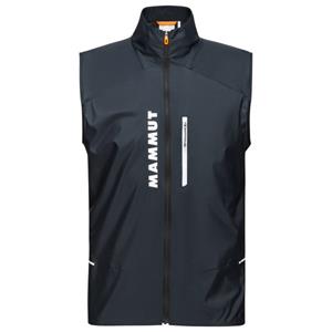 Mammut  Aenergy Trailrunning Windbreaker Hybrid Vest - Softshellbodywarmer, blauw