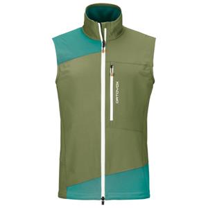 Ortovox - Pala Light Vest - Softshellbodywarmer, olijfgroen