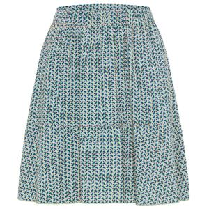 Tranquillo Sommerrock tranquillo Bio-Damen-Midi-Rock mit abgesetztem Vol