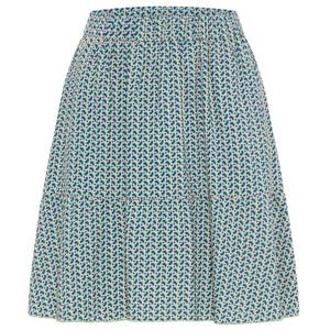 Tranquillo  Women's EcoVero Rock - Rok, turkoois/grijs