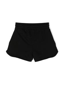 off-whitekids Off-White Kids Trainingsshorts met logoprint - Zwart