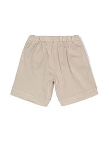 ilgufo Il Gufo Geplooide katoenen bermuda shorts - Beige