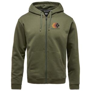 Black Diamond Sweater Black Diamond M Faded Full Zip Hoody Herren