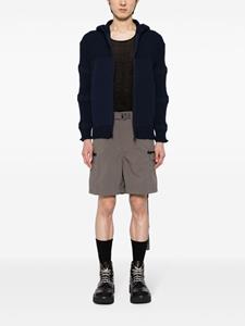 sacai Shorts met ceintuur - Bruin