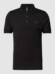 Replay Poloshirt met labeldetail