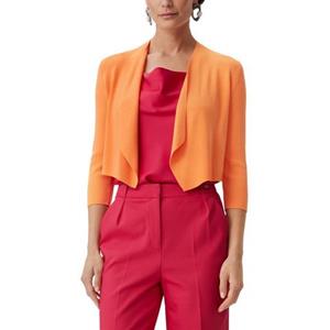 Comma Strickjacke extra kurz und ohne Verschluss