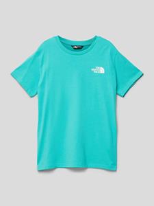 The North Face T-shirt met labelprint, model 'SIMPLE DOME'